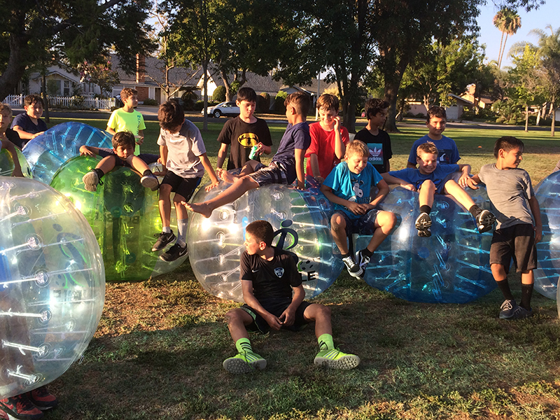 Another Awesome Bubble Soccer Party