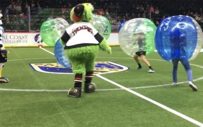 Winter 2018 highlight. Bubble Soccer Club returns for the 2nd year in a row at San Diego Sockers Halftime!